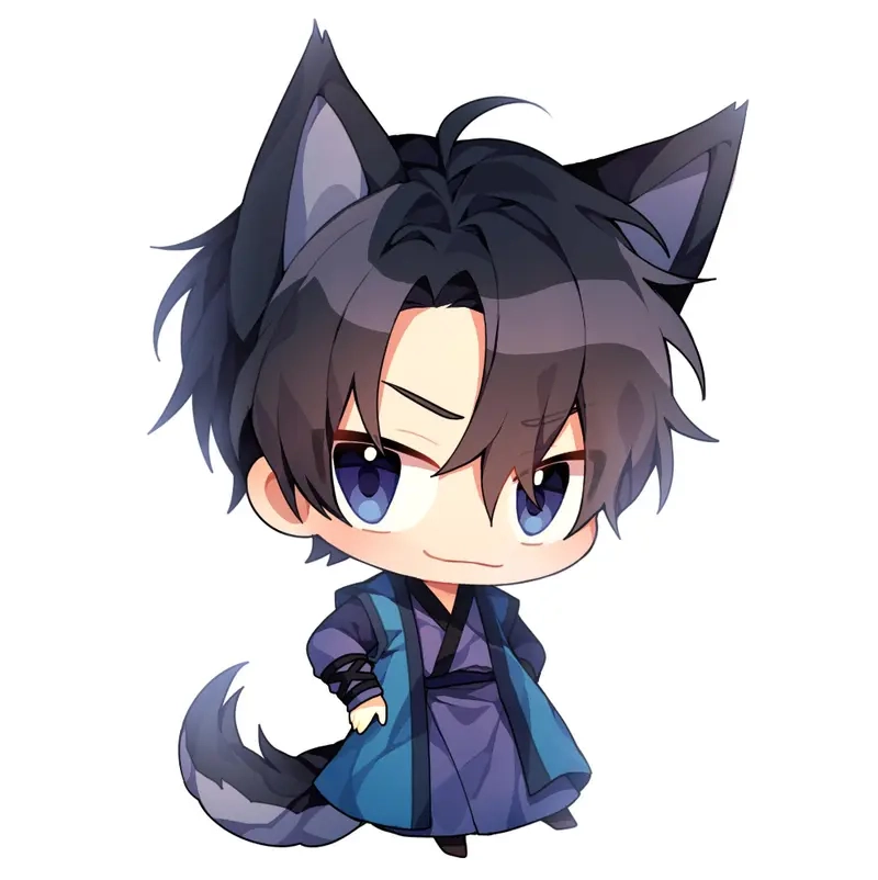 Hình nền chibi nam ngầu cực chất cho những tín đồ anime
