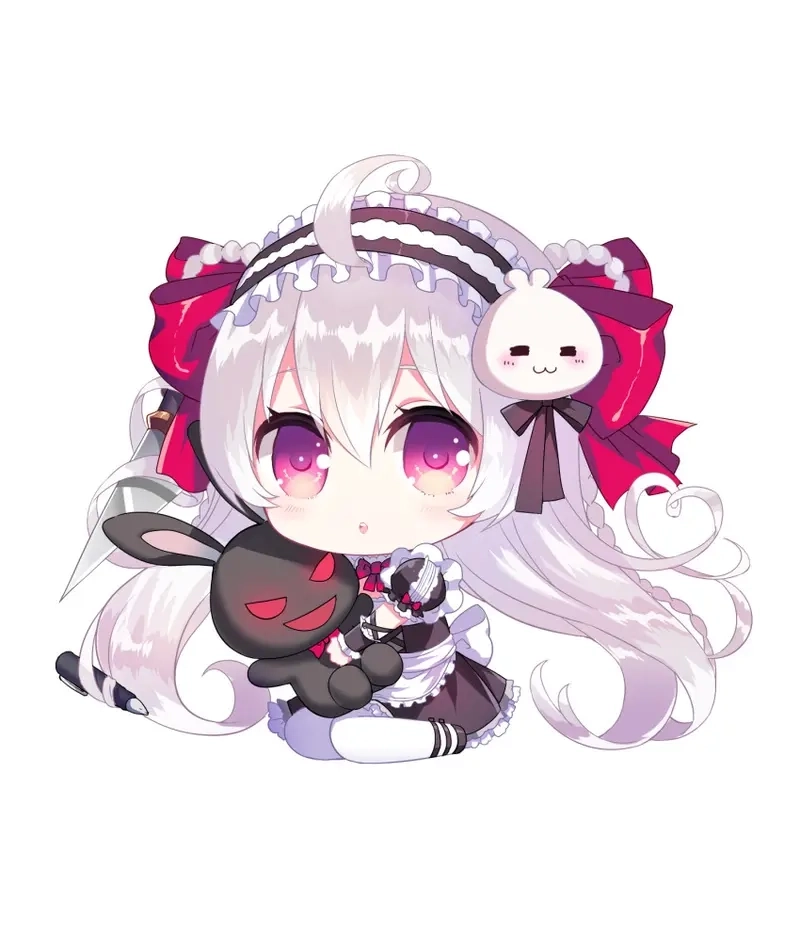 Hình nền đẹp anime chibi dễ thương tinh tế