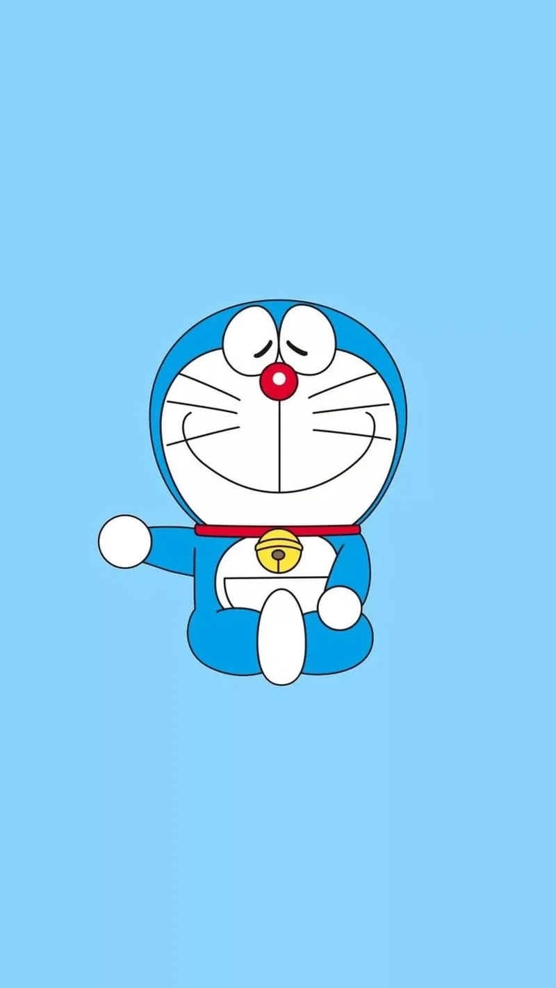 Hình nền điện thoại doremon cute tạo cảm giác vui vẻ mỗi ngày.