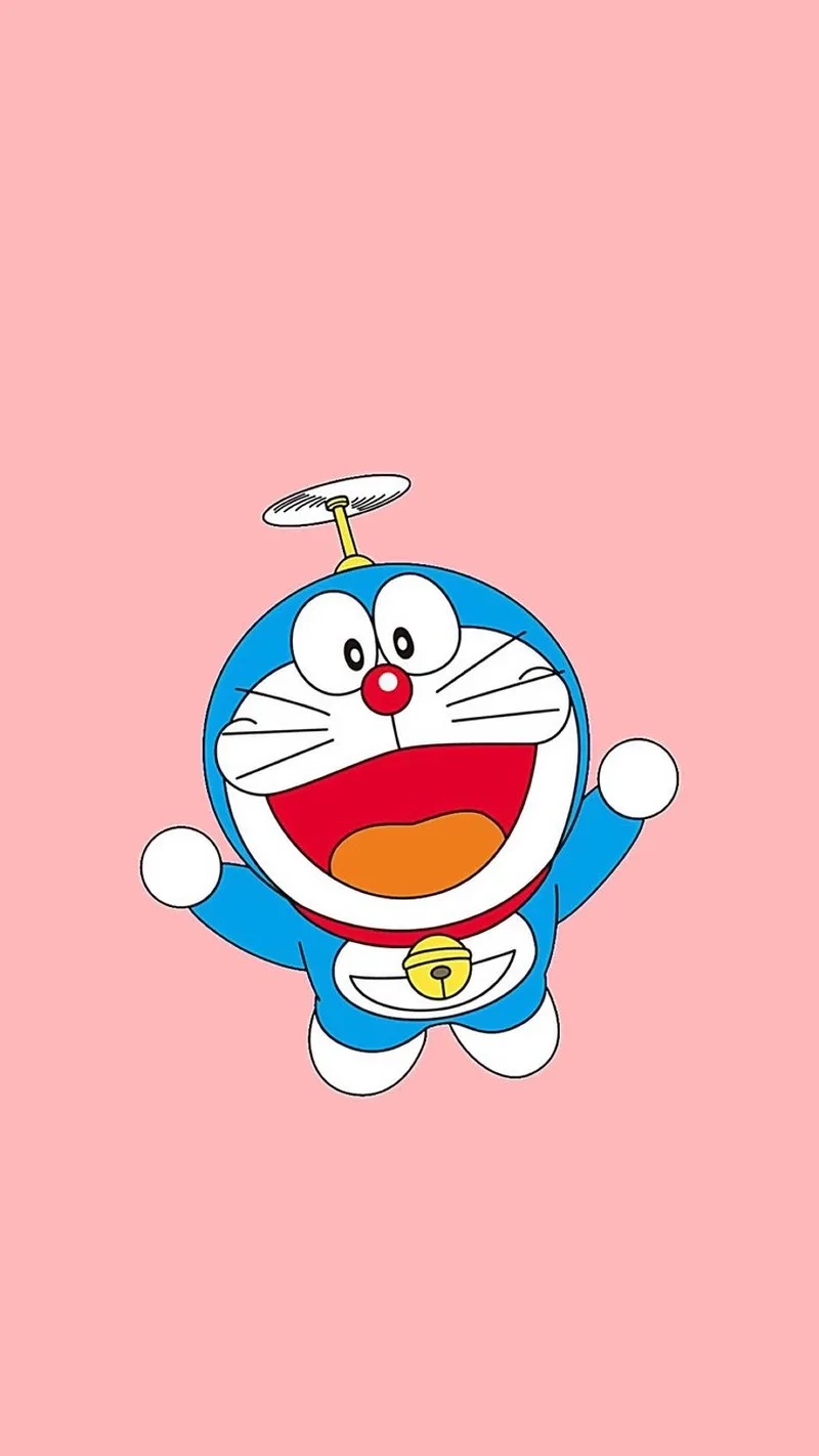 Hình nền doremon cute cho điện thoại mang lại cảm giác dễ chịu mỗi lần mở máy.