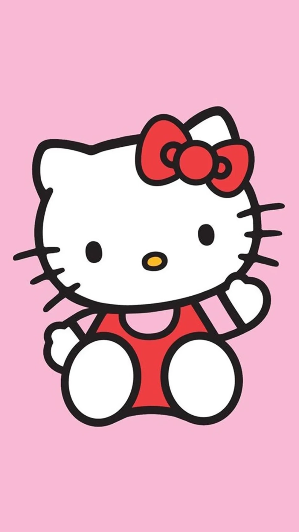 Hình vẽ Hello Kitty với nhiều biểu cảm đáng yêu cho bé tô