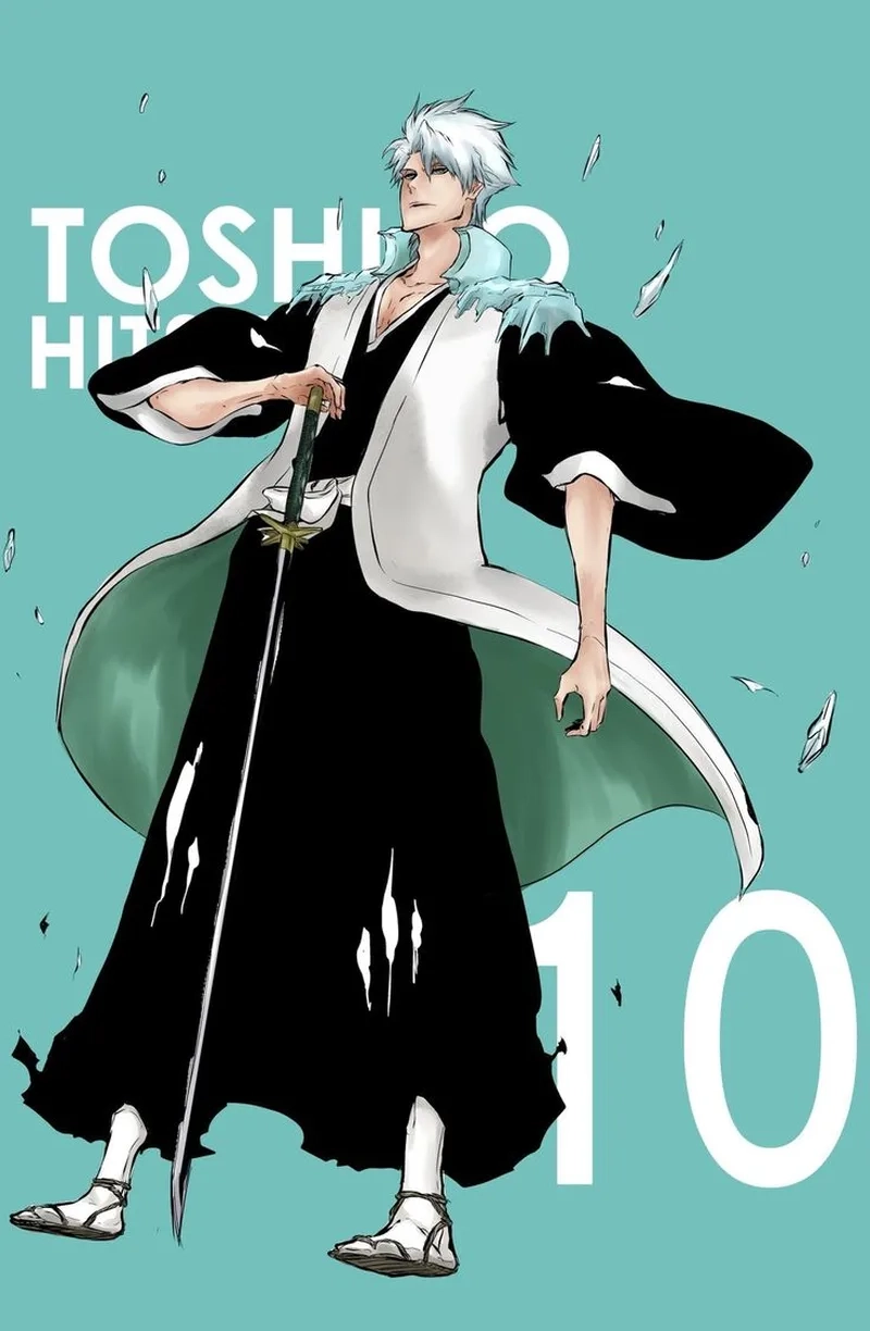 Hitsugaya Toshiro với phong cách Shinigami lạnh lùng