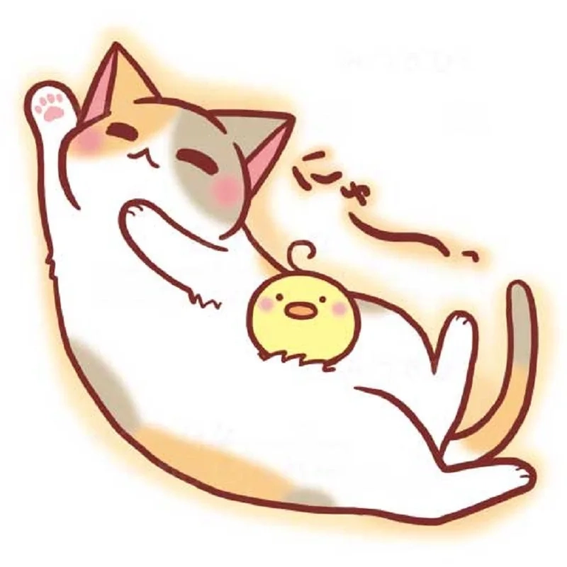 Hô biến nét vẽ với vẽ mèo chibi cute cực kỳ xinh xắn