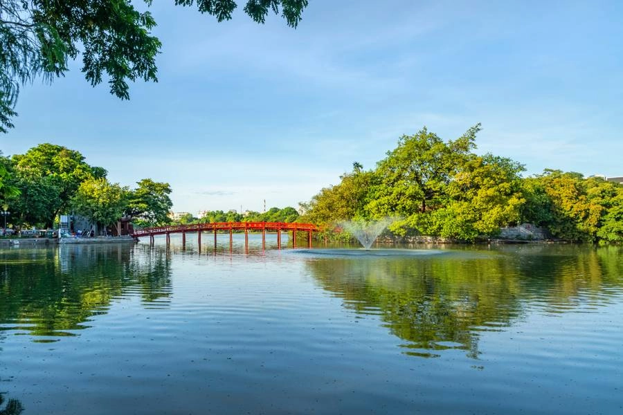 Hồ Gươm đền Ngọc Sơn không gian văn hóa