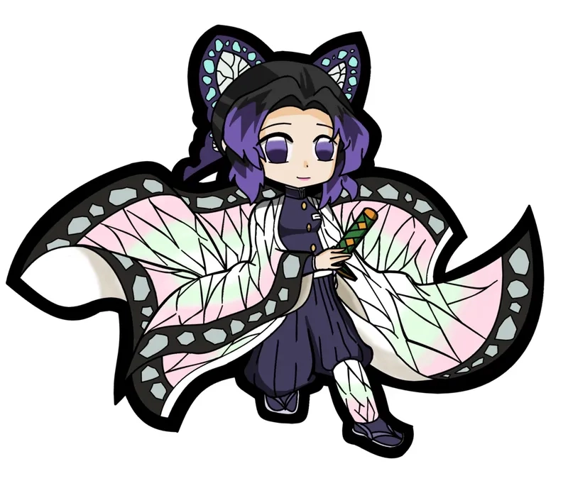 Hòa mình vào thế giới Shinobu chibi cute đáng yêu
