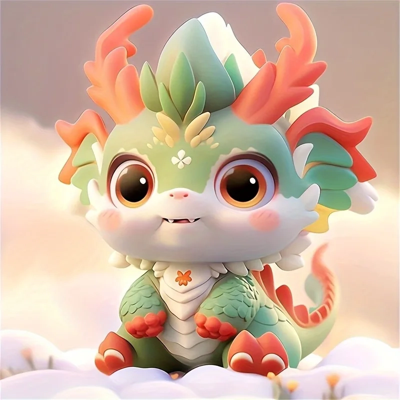 Học cách rong chibi vẽ con rồng đơn giản