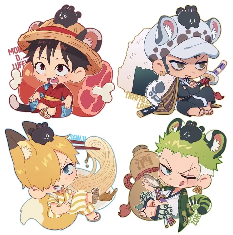 Học cách vẽ nhân vật one piece chibi thật đơn giản