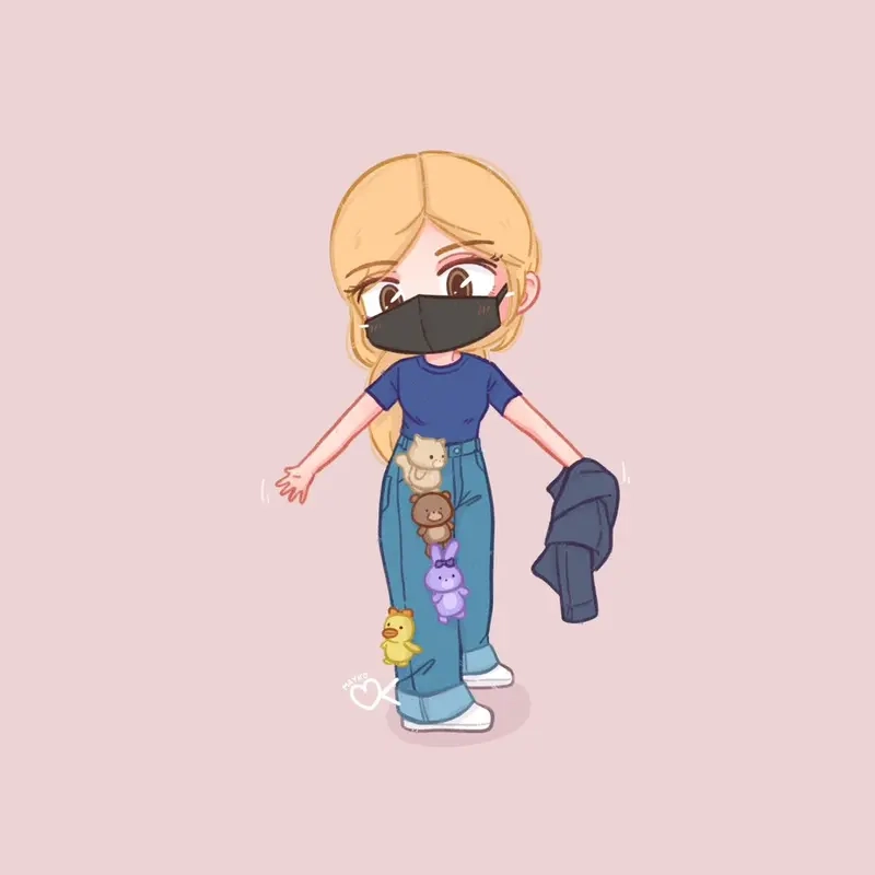 Học ngay cách blackpink chibi rose dễ vẽ cho người mới
