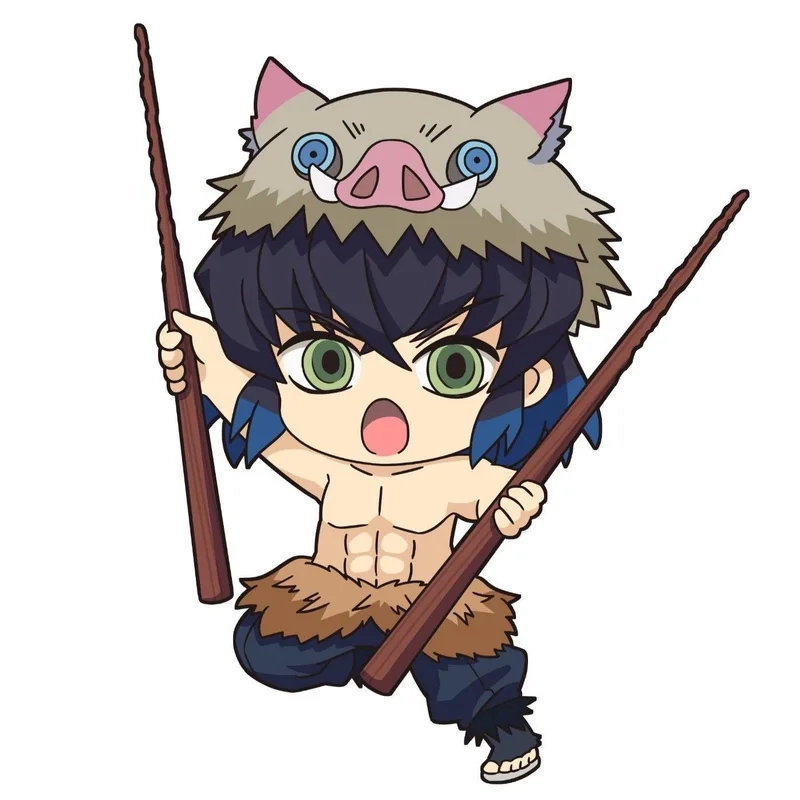 Học ngay cách inosuke chibi drawing đơn giản siêu đẹp