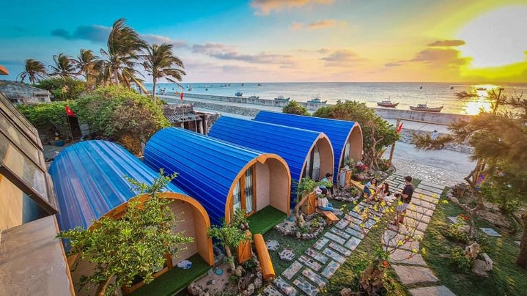 Homestay đảo quan lạn xinh xắn gần biển