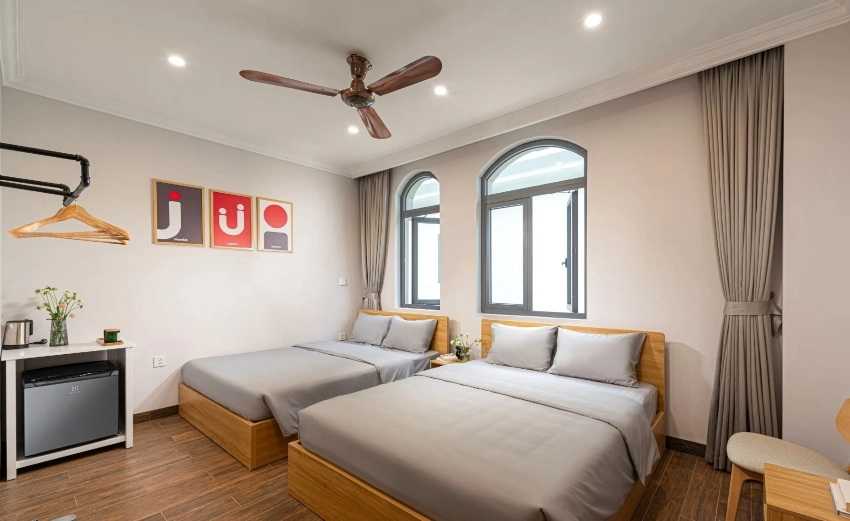 Homestay Grand World Hưng yên thư giãn trong không gian tươi mới