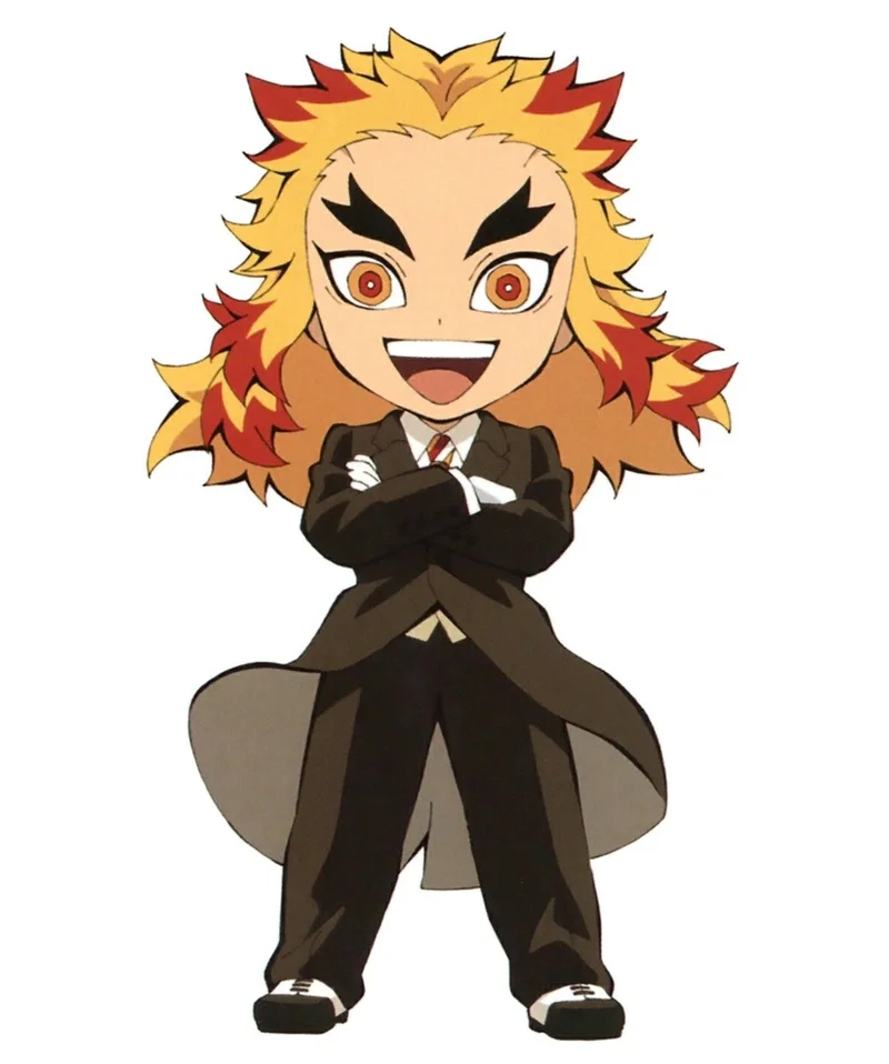 Hướng dẫn chi tiết cách vẽ rengoku chibi dễ hiểu cho người mới