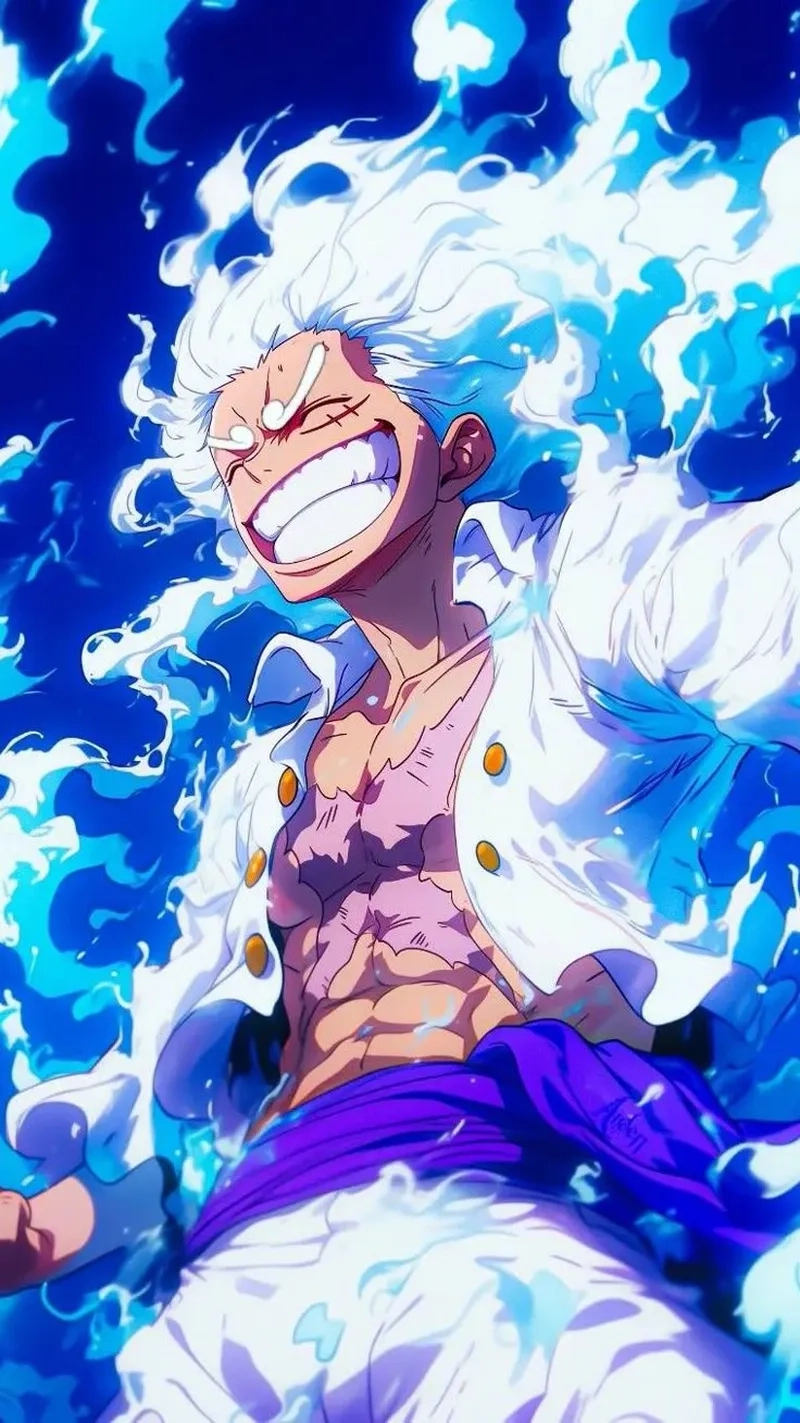 Hướng dẫn drawing Luffy Gear 5 cực dễ