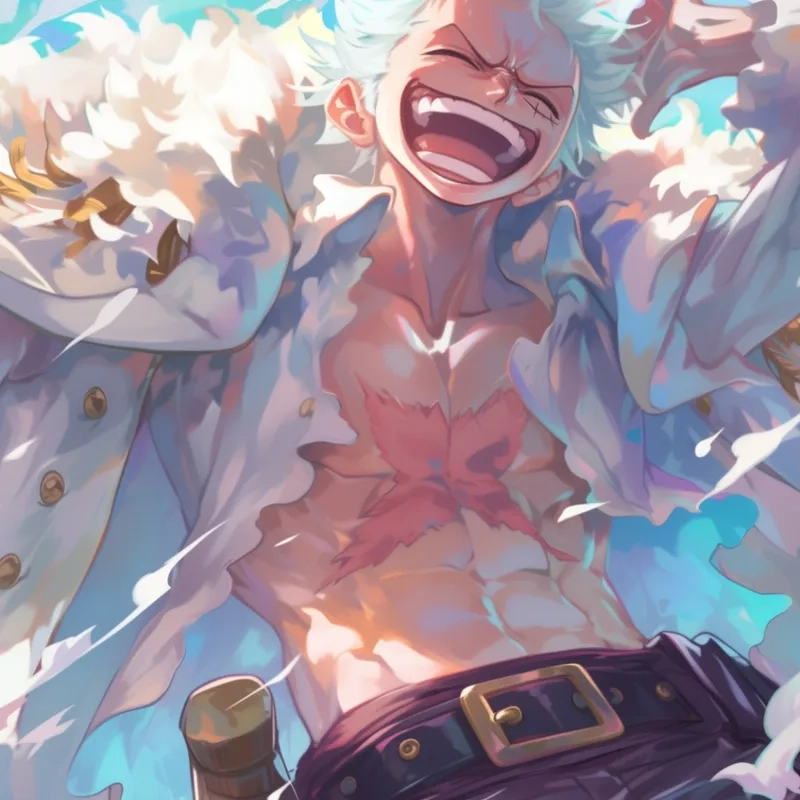 Hướng dẫn vẽ Luffy Gear 5 ngầu cực đơn giản