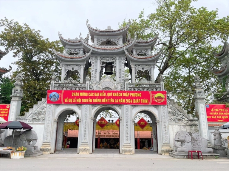 Huyền thoại nữ tướng Lê Chân tại đền Tiên La