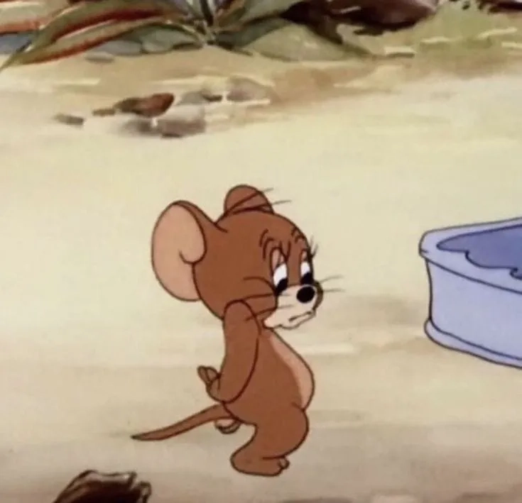 Jerry meme PNG chất lượng cao cho thiết kế sáng tạo