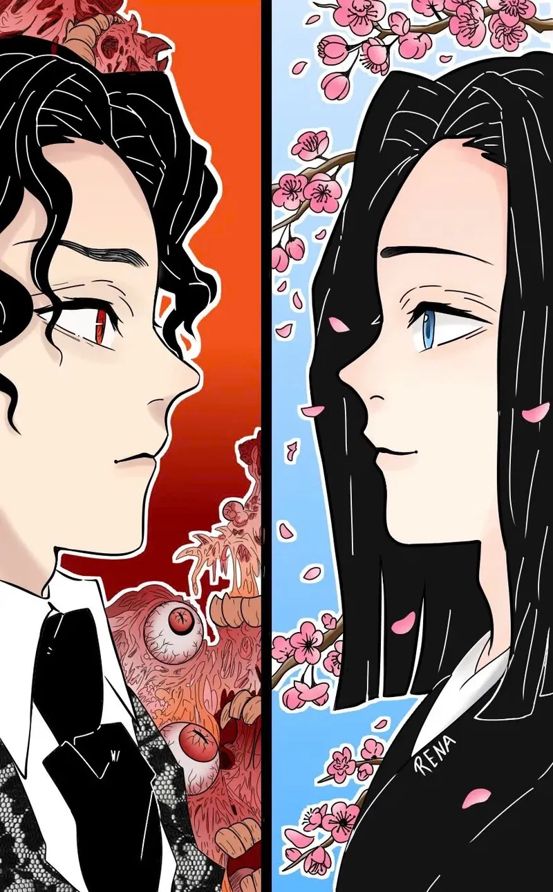 Kagaya x Muzan fanart sẽ làm bạn thay đổi cái nhìn về hai nhân vật này