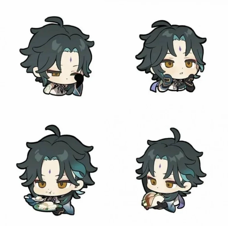 Khám phá bộ ảnh Xiao chibi cute, đáng yêu mọi thời đại