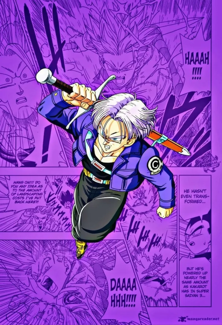 Khám phá bộ sưu tập ảnh Trunks đầy ấn tượng từ Dragon Ball