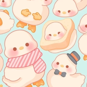Khám phá bộ sưu tập ảnh vịt chibi cute đỉnh cao 2026