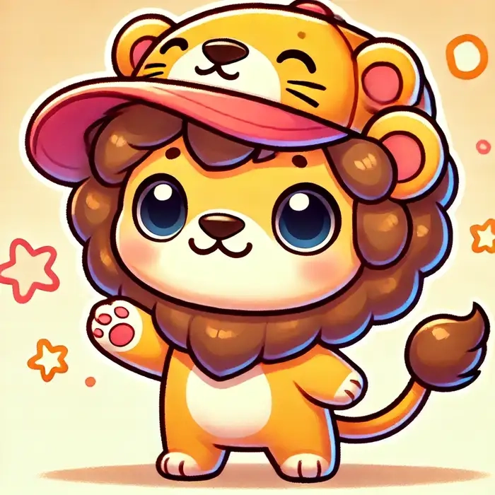 Khám phá cách vẽ sư tử chibi cực kỳ dễ thương này