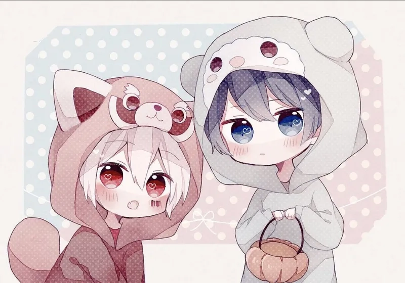 Khám phá hình ảnh anime chibi cặp đôi dễ thương