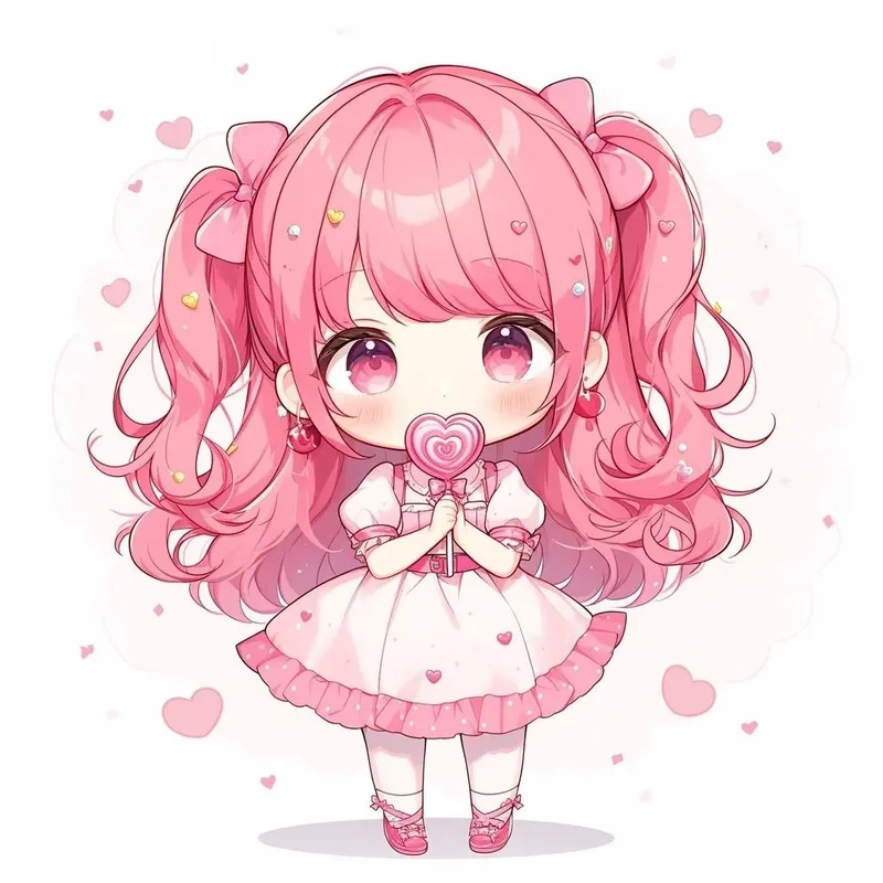 Khám phá hình ảnh anime dễ thương chibi cực chill