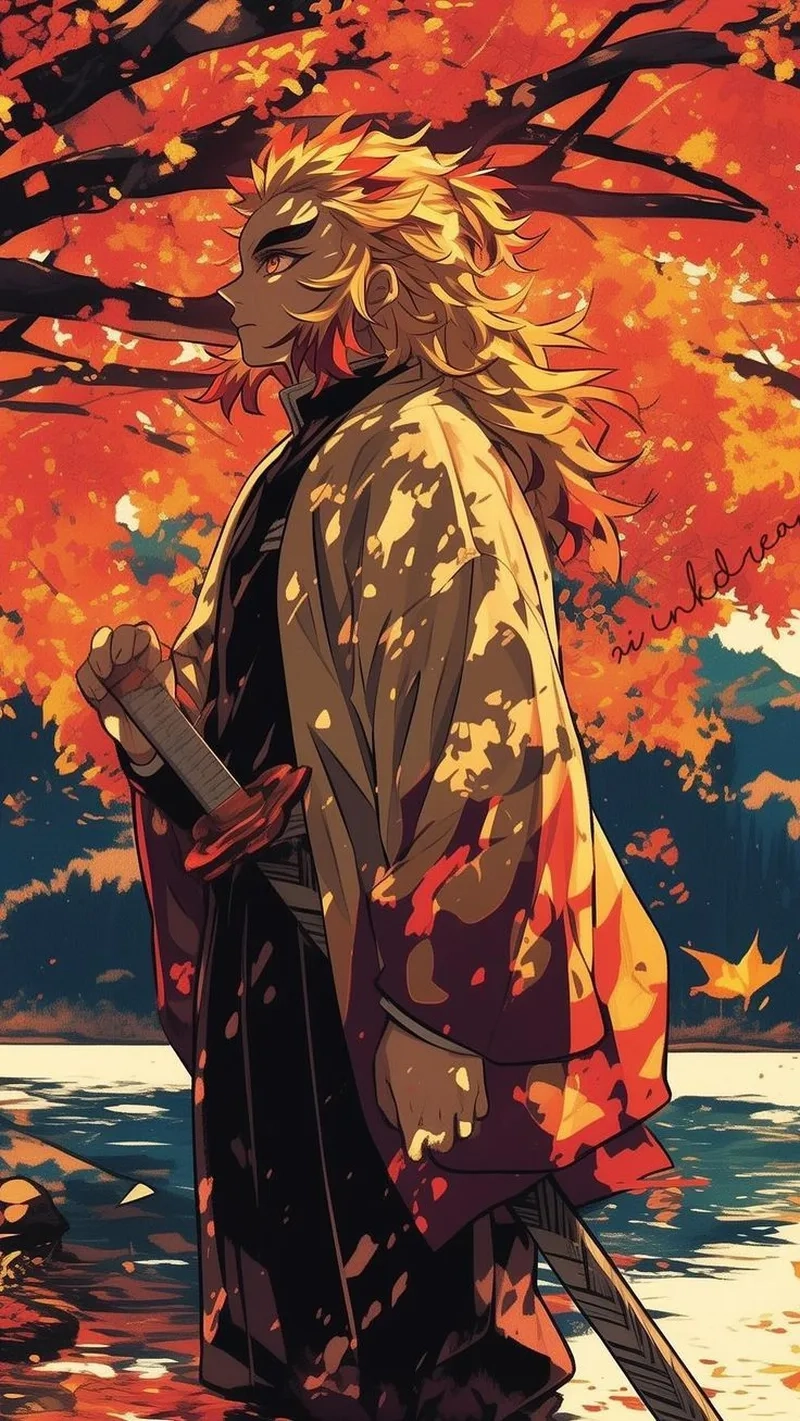 Khám phá hình ảnh Rengoku ấn tượng từ Demon Slayer