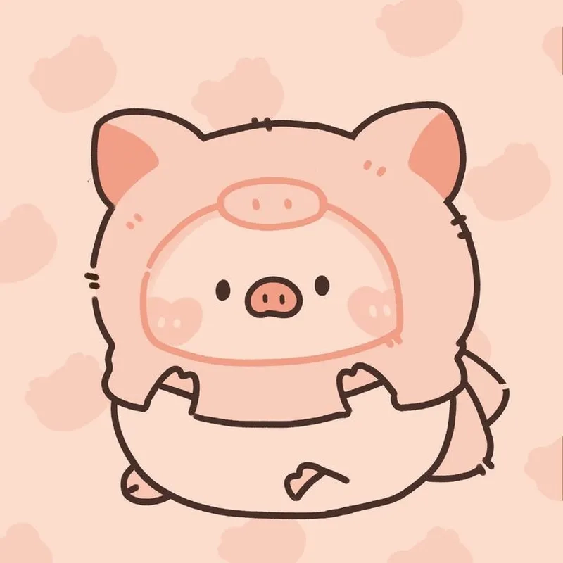 Khám phá hình nền heo chibi siêu đáng yêu cho bạn