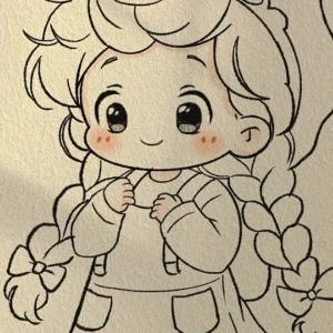 Khám Phá Thế Giới Anime Chibi Girl Cute Dễ Vẽ