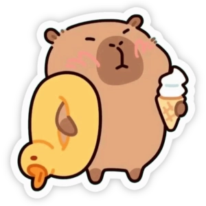 Khám Phá Thế Giới Hình Capybara Chibi Đáng Yêu Cho Bé