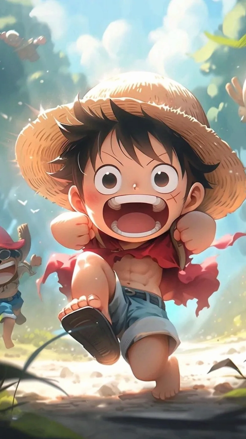Khám Phá Thế Giới Luffy Chibi: Hình Ảnh Độc Đáo Cho Avatar và Hình Nền