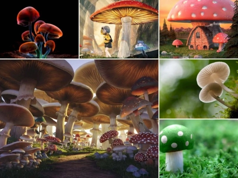 Khám phá Thế giới Nấm Chibi Dễ Thương Đầy Sáng Tạo