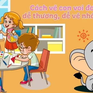 Khám phá thế giới voi chibi: Hướng dẫn vẽ và bộ sưu tập ảnh siêu đáng yêu