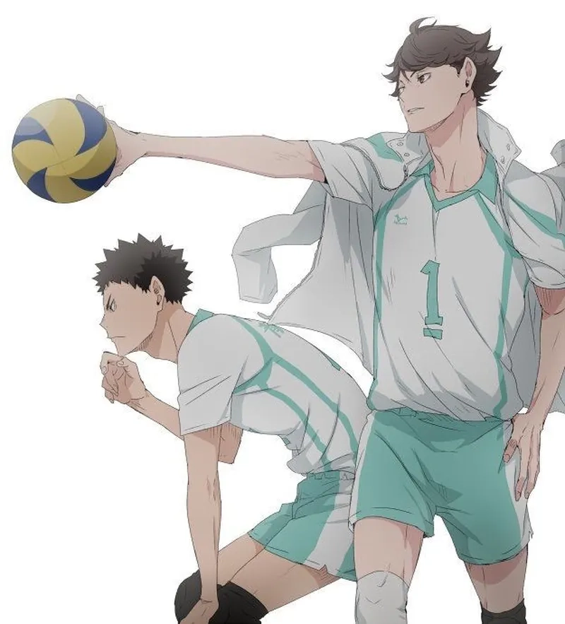 Khám phá tình bạn đẹp giữa Oikawa Iwaizumi trong Haikyuu