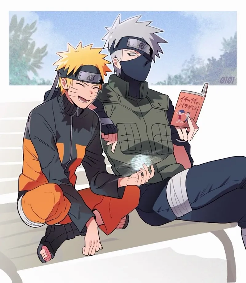 Khi Naruto x Kakashi cùng nhau vượt qua thử thách