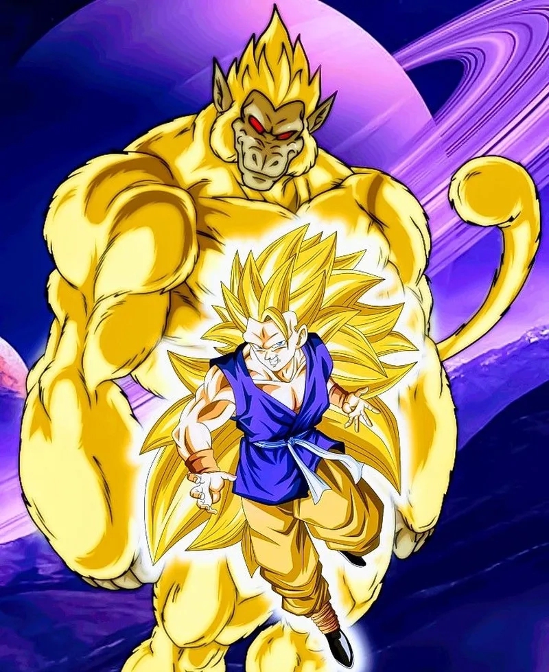 Khi Oozaru Goku thức tỉnh, ai có thể ngăn cản anh ta.