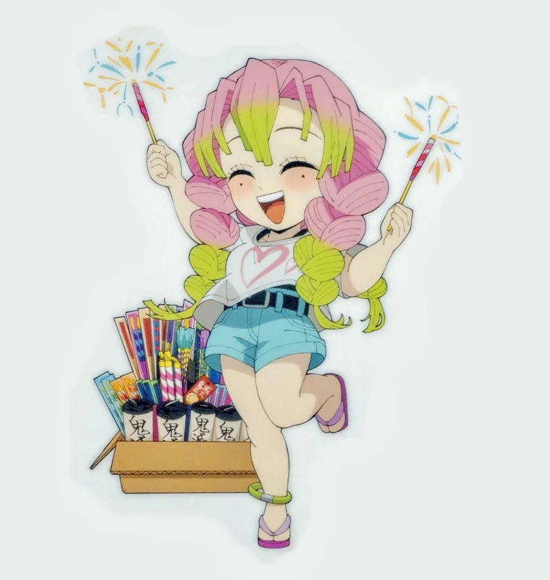 Không cưỡng lại được độ dễ thương của chibi mitsuri kawaii