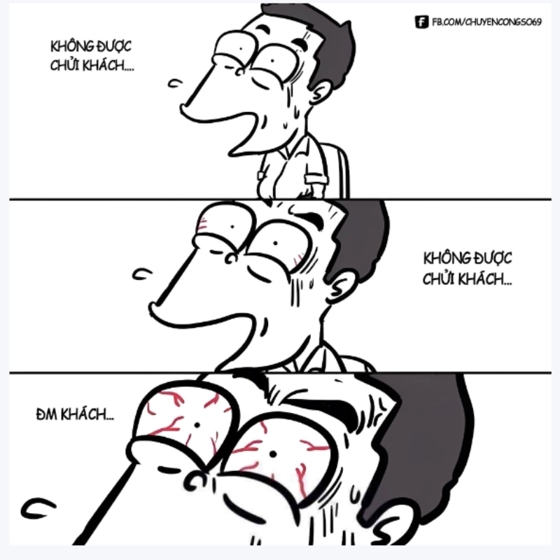 Không được chửi khách meme khiến ai cũng cười bể bụng