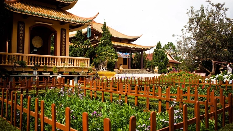 Không gian thanh tịnh tại thiền viện đà lạt