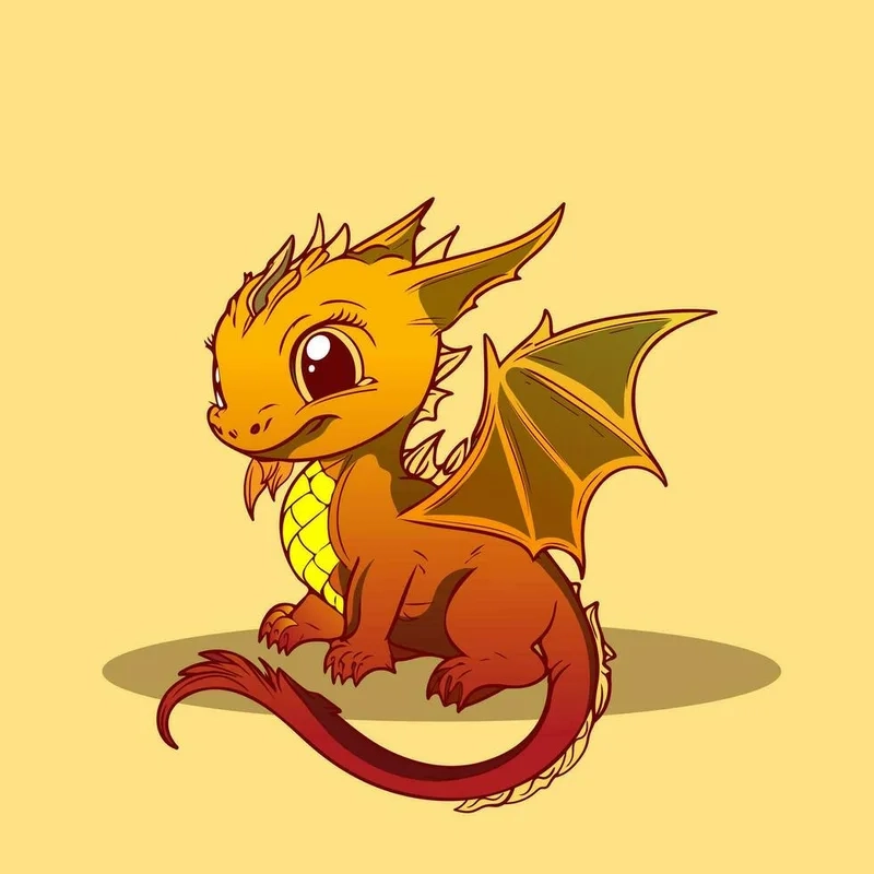 Không thể rời mắt khỏi rồng chibi dễ thương