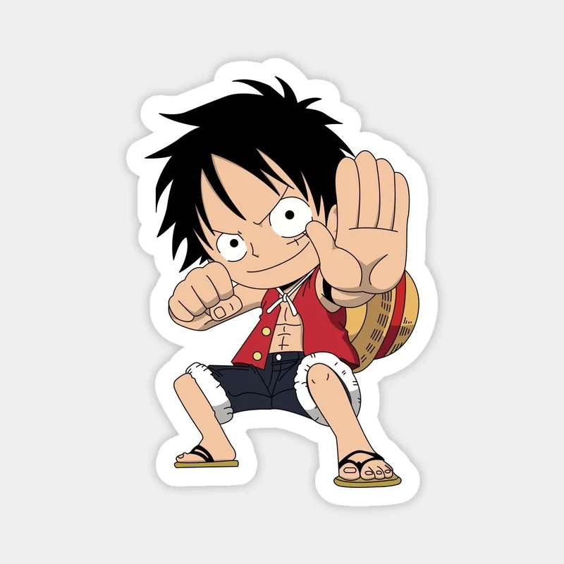 Không thể rời mắt với hình luffy chibi cute sắc nét