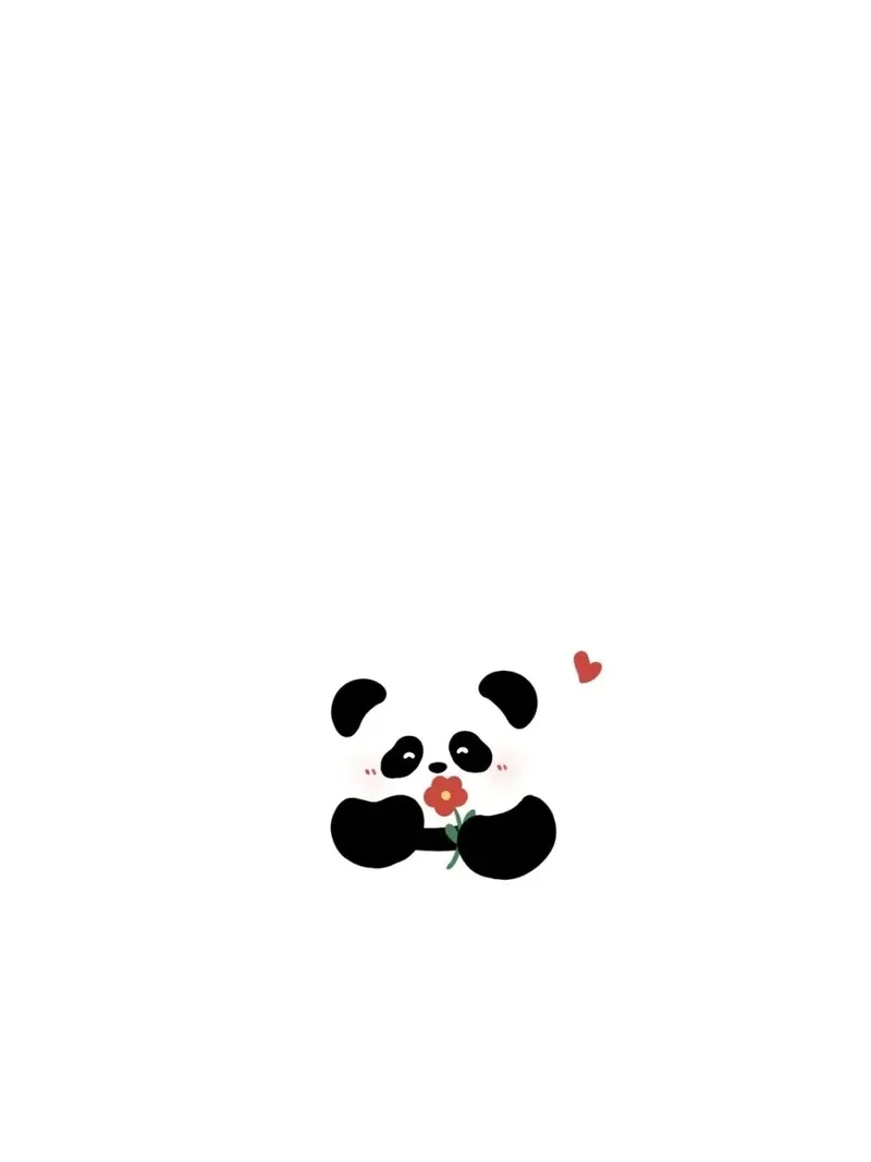 Không thể thiếu gấu panda chibi trong bộ sưu tập dễ thương