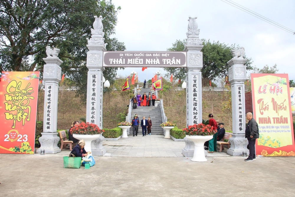 Khu di tích nhà Trần Đông Triều mang giá trị văn hóa tâm linh.