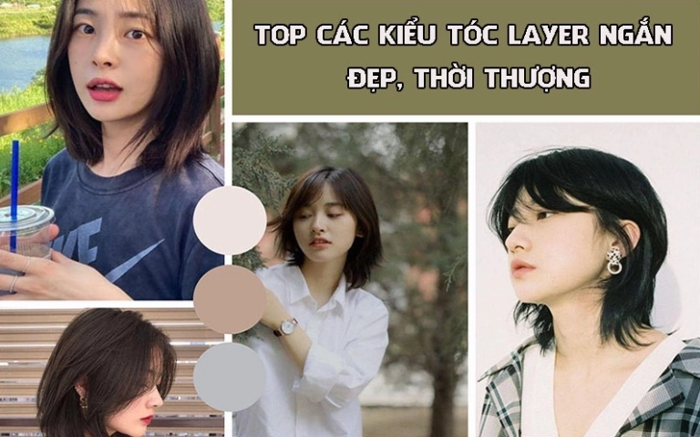 Kiểu Tóc So Le Ngắn: Xu Hướng Tóc Layer Bob Hấp Dẫn 2026