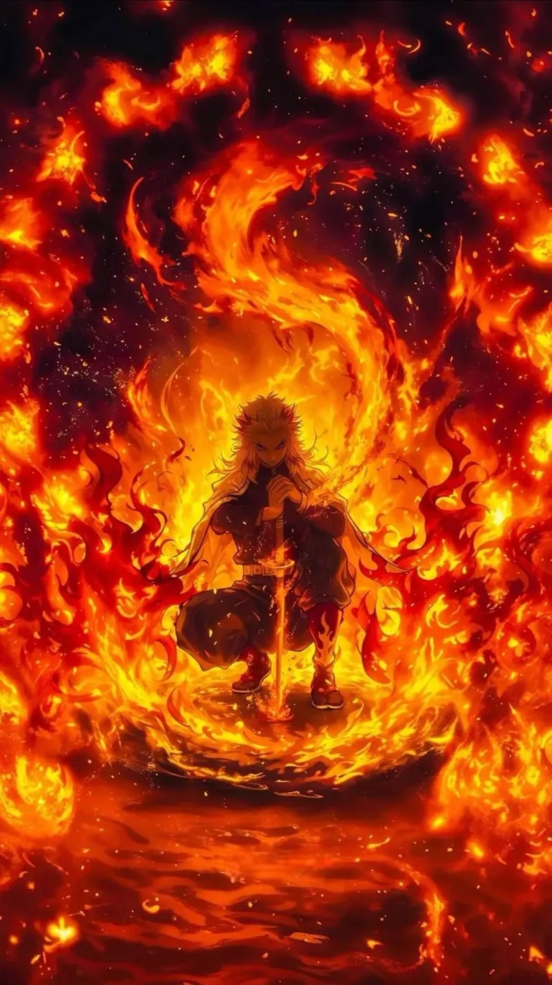 Kimetsu Yaiba Rengoku nhân vật được yêu mến trong anime