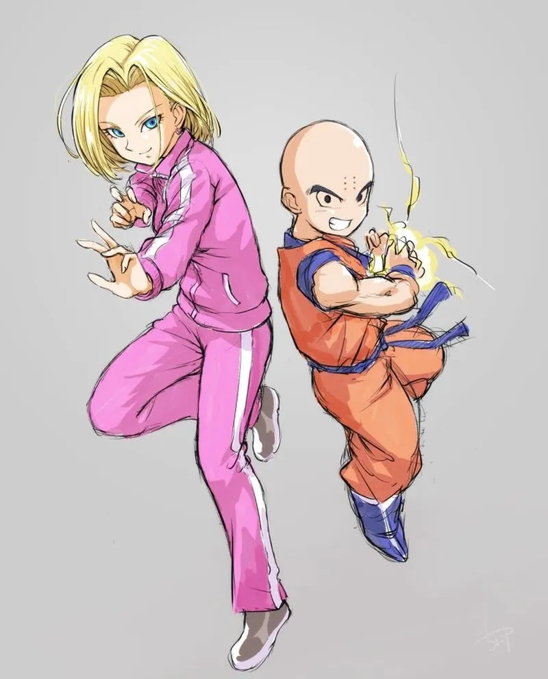 Krillin x Android 18 là một trong những mối tình đầy cảm động trong Dragon Ball
