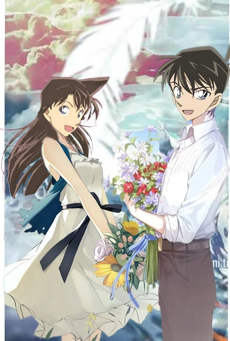 Kudo Shinichi x Ran Mori ship đẹp nhất anime