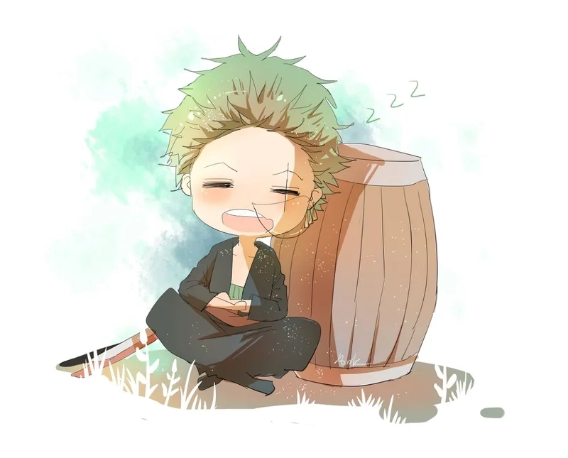 Lạc vào thế giới zoro chibi cute dễ thương hết nấc