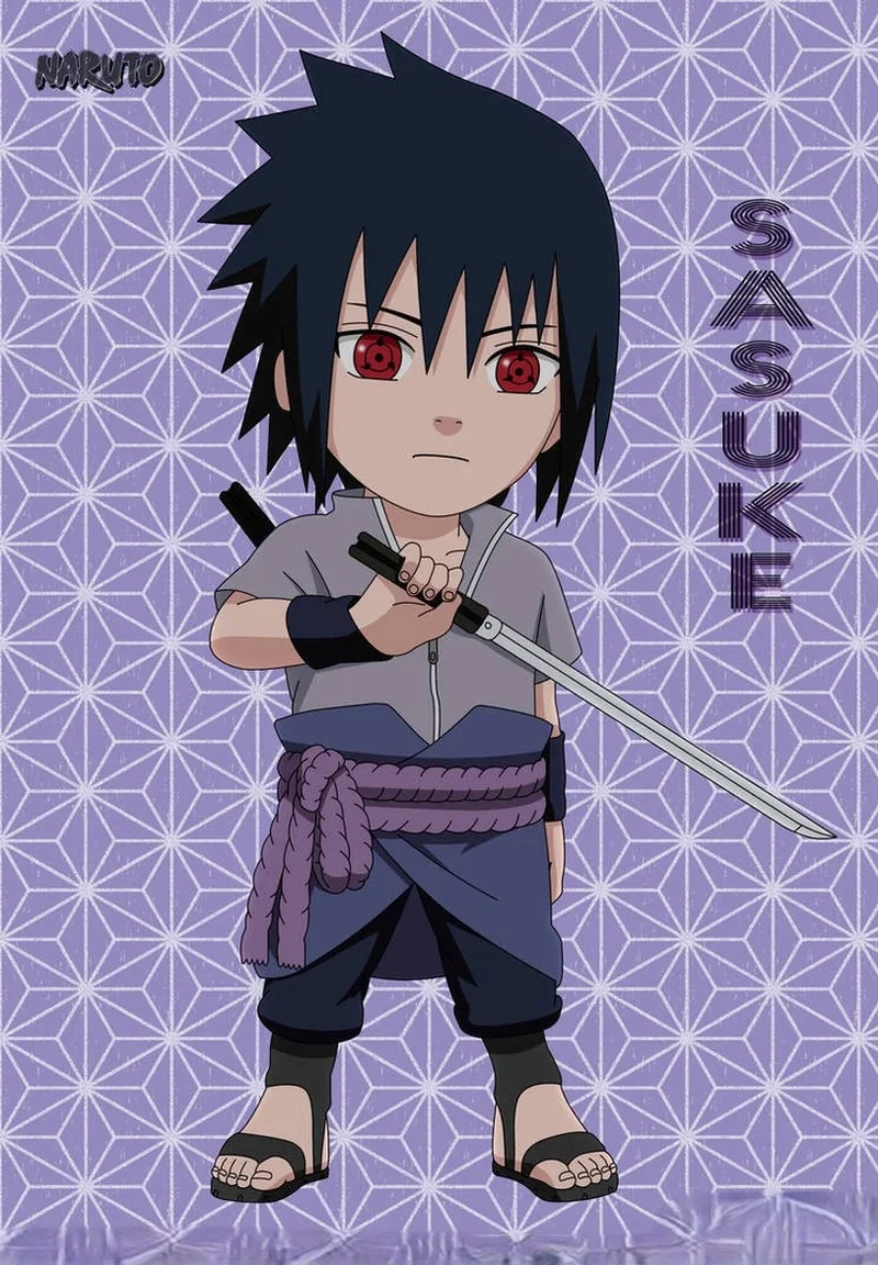 Làm mới avatar với avatar sasuke chibi cực dễ thương